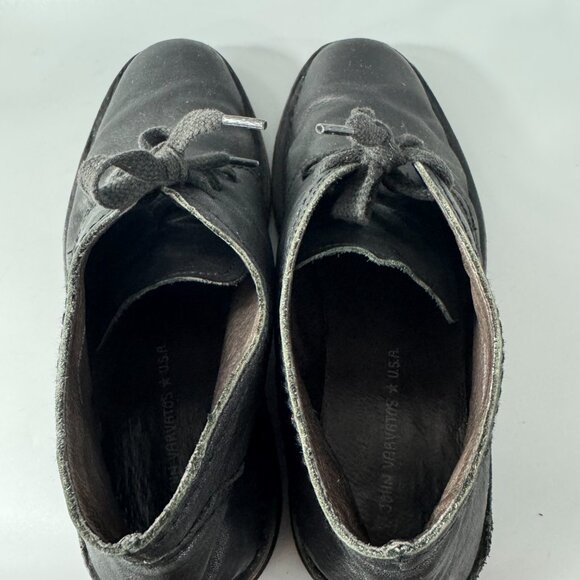 John Varvatos Black Chukka Leather Ankle Shoes, Men\'s Size 10.5 main image 12
